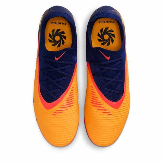 Nike Phantom 6 Low Pro Adults Firm Ground Football Boots Orange/Volt Мъжки футболни бутонки