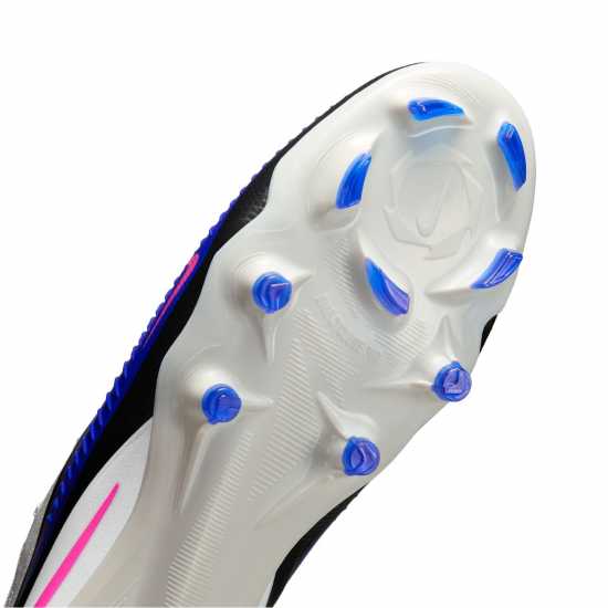 Nike Phantom 6 Low Pro Adults Firm Ground Football Boots Blue/Wht/Pink Футболни бутонки