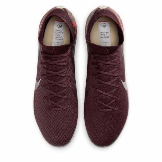 Nike Phantom High 6 Elite Adults Firm Ground Football Boots Burgundy/Print Nike Phantom High 6 Elite Adults Firm Ground Football Boots Burgundy/Print