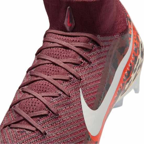 Nike Phantom High 6 Elite Adults Firm Ground Football Boots Burgundy/Print Nike Phantom High 6 Elite Adults Firm Ground Football Boots Burgundy/Print