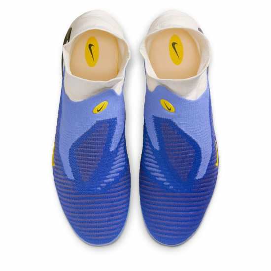 Nike Phantom High 6 Elite Adults Firm Ground Football Boots Blue/Black Мъжки футболни бутонки