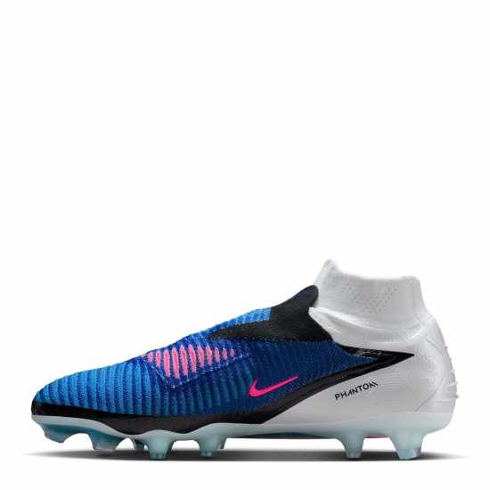 Nike Phantom High 6 Elite Adults Firm Ground Football Boots Blue/Wht/Pink Nike Phantom High 6 Elite Adults Firm Ground Football Boots