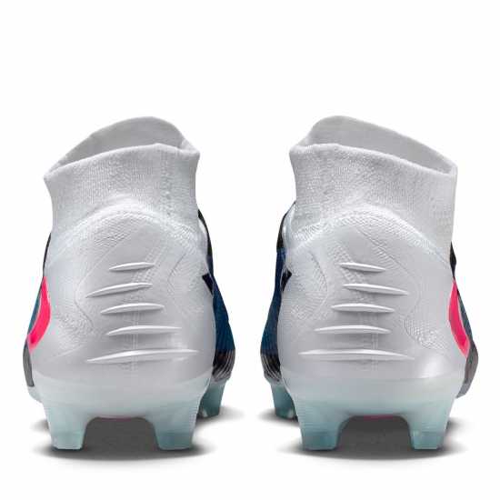 Nike Phantom High 6 Elite Adults Firm Ground Football Boots Blue/Wht/Pink Nike Phantom High 6 Elite Adults Firm Ground Football Boots
