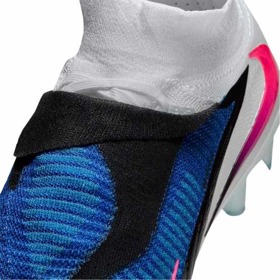 Nike Phantom High 6 Elite Adults Firm Ground Football Boots Blue/Wht/Pink Nike Phantom High 6 Elite Adults Firm Ground Football Boots