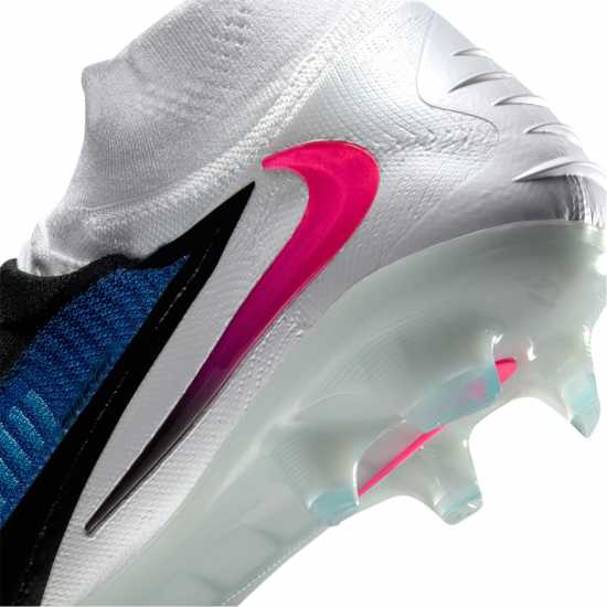 Nike Phantom High 6 Elite Adults Firm Ground Football Boots Blue/Wht/Pink Nike Phantom High 6 Elite Adults Firm Ground Football Boots