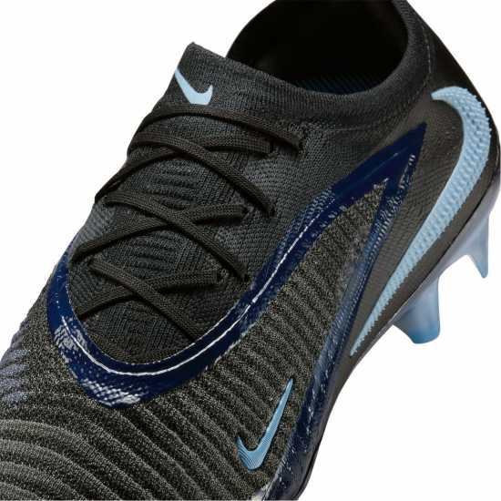 Nike Phantom 6 Low Elite Adults Firm Ground Football Boots Black/Black Мъжки футболни бутонки