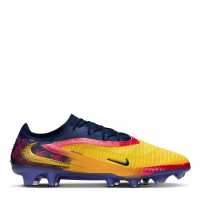 Nike Phantom 6 Low Elite Adults Firm Ground Football Boots Оранжево/Волт 
