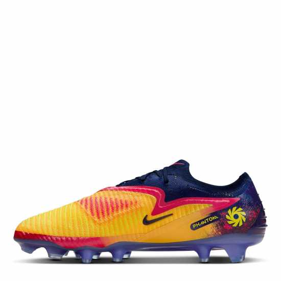 Nike Phantom 6 Low Elite Adults Firm Ground Football Boots Оранжево/Волт 