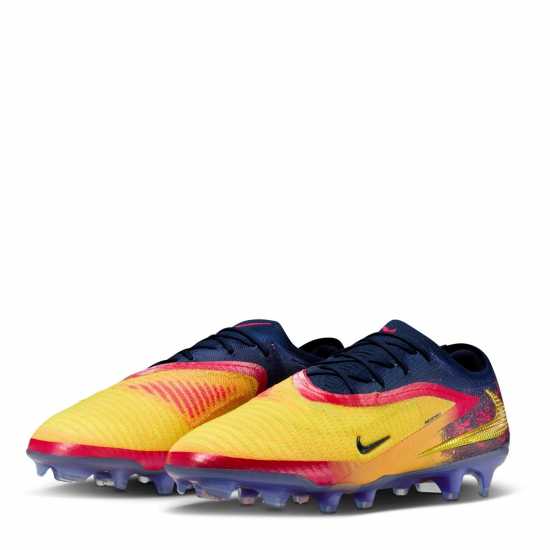 Nike Phantom 6 Low Elite Adults Firm Ground Football Boots Оранжево/Волт 