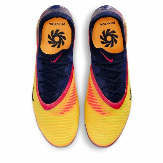 Nike Phantom 6 Low Elite Adults Firm Ground Football Boots Оранжево/Волт 