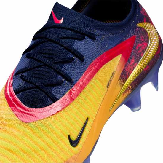 Nike Phantom 6 Low Elite Adults Firm Ground Football Boots Оранжево/Волт 