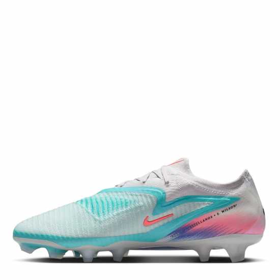 Nike Phantom 6 Low Elite Adults Firm Ground Football Boots Зелен/Оранжев 