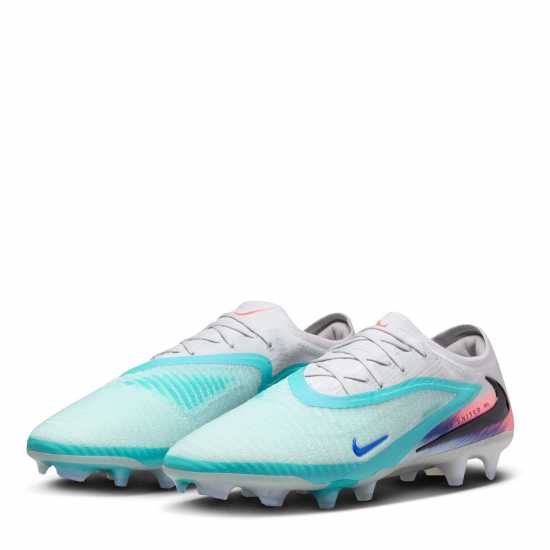 Nike Phantom 6 Low Elite Adults Firm Ground Football Boots Зелен/Оранжев 