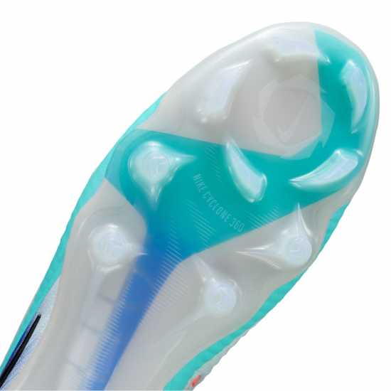 Nike Phantom 6 Low Elite Adults Firm Ground Football Boots Зелен/Оранжев 