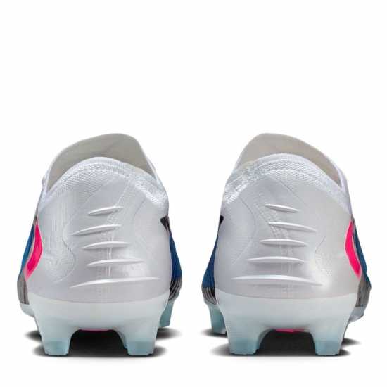Nike Phantom 6 Low Elite Adults Firm Ground Football Boots Blue/Wht/Pink 