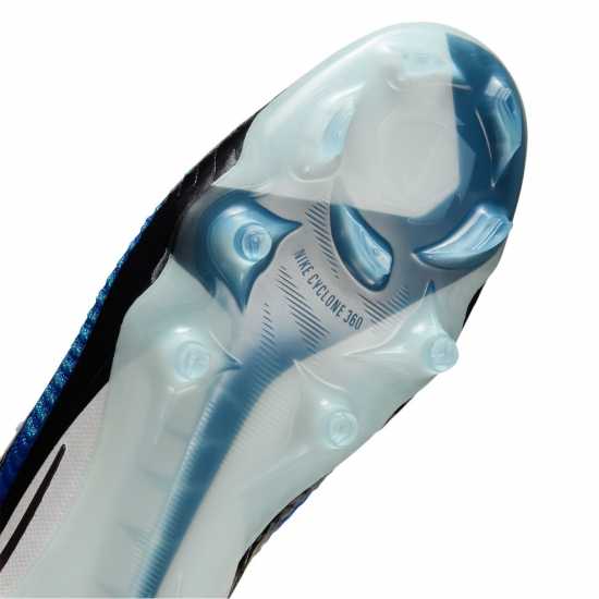 Nike Phantom 6 Low Elite Adults Firm Ground Football Boots Blue/Wht/Pink 