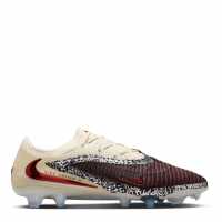 Nike Phantom 6 Low Elite Adults Firm Ground Football Boots Burgundy/Print 