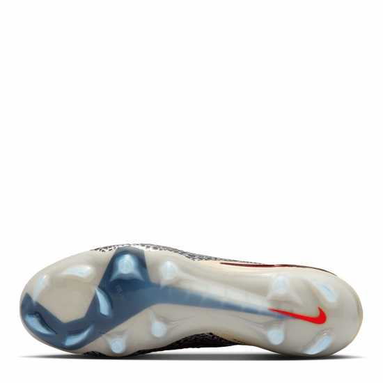 Nike Phantom 6 Low Elite Adults Firm Ground Football Boots Burgundy/Print 