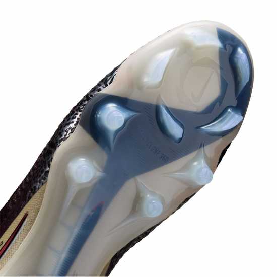 Nike Phantom 6 Low Elite Adults Firm Ground Football Boots Burgundy/Print 