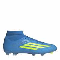 Adidas F50 League Mens Firm Ground Football Boots Blue/Yellow 