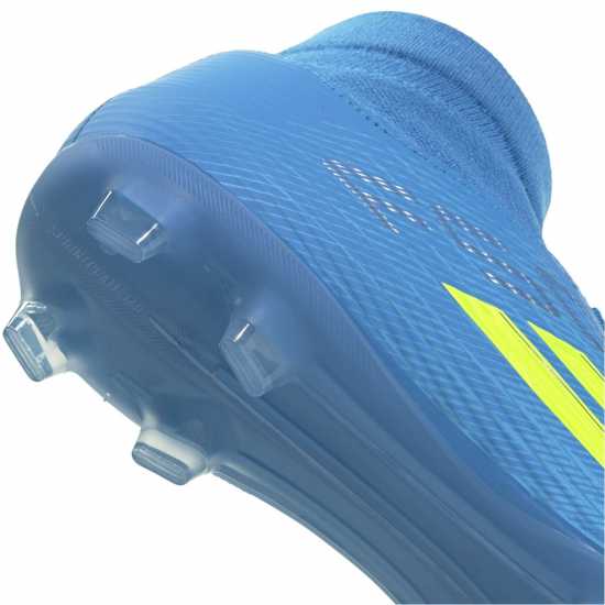 Adidas F50 League Mens Firm Ground Football Boots Blue/Yellow 
