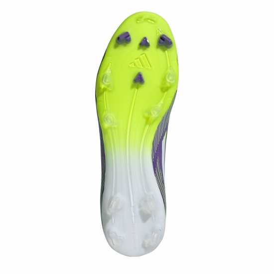 Adidas F50 League Mens Firm Ground Football Boots Purple/White Мъжки футболни бутонки