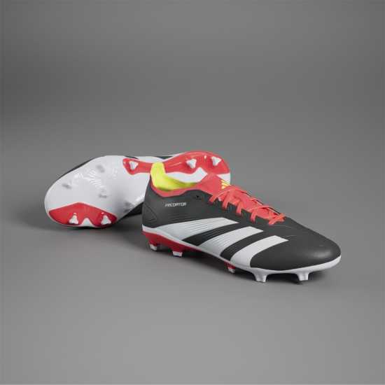 Adidas Мъжки Футболни Бутонки Predator League Firm Ground Football Boots Mens Черно Мъжки футболни бутонки