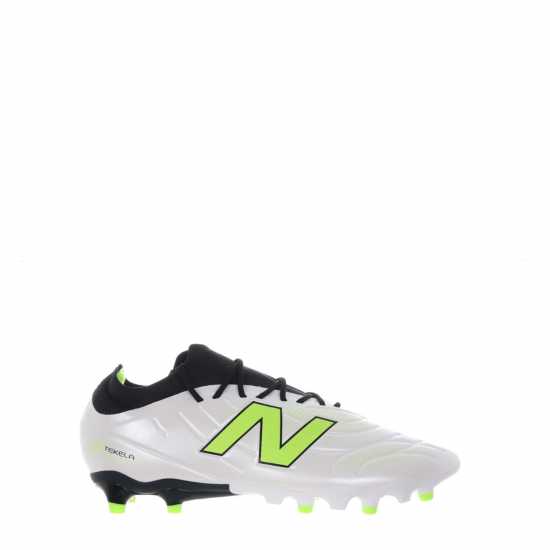 New Balance Tekela Academy Mens Firm Ground Football Boots Бяло/Зелено 