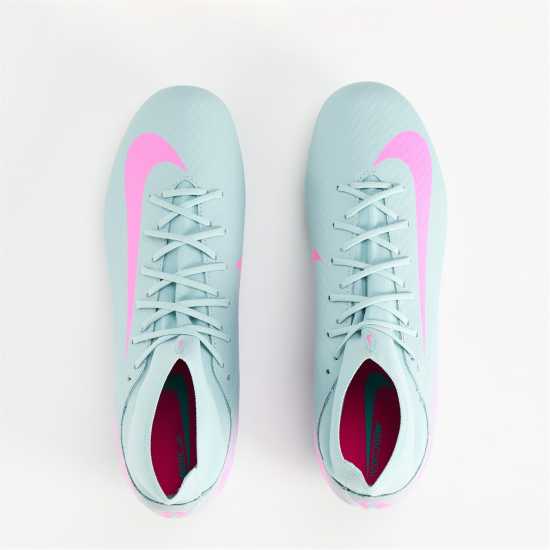 Nike Zoom Mercurial Superfly 10 Academy Adults Firm Ground Football Boots Сиво/Розово Мъжки футболни бутонки