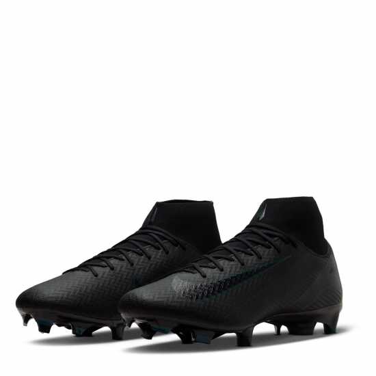 Nike Zoom Mercurial Superfly 10 Academy Adults Firm Ground Football Boots Черно/Зелено Мъжки футболни бутонки