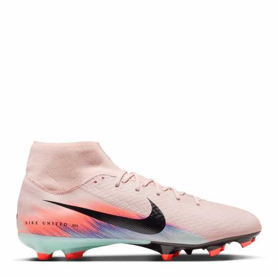 Nike Zoom Mercurial Superfly 10 Academy Adults Firm Ground Football Boots Розово/Синьо 