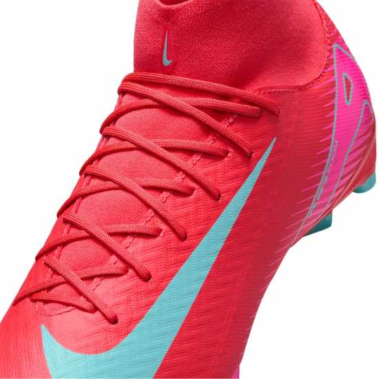 Nike Zoom Mercurial Superfly 10 Academy Adults Firm Ground Football Boots Червено/Зелено Мъжки футболни бутонки