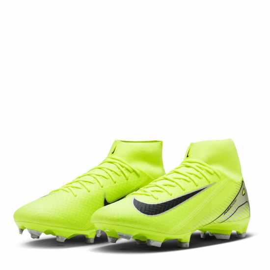 Nike Zoom Mercurial Superfly 10 Academy Adults Firm Ground Football Boots Волт/Черен Мъжки футболни бутонки