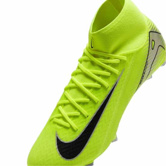 Nike Zoom Mercurial Superfly 10 Academy Adults Firm Ground Football Boots Волт/Черен Мъжки футболни бутонки