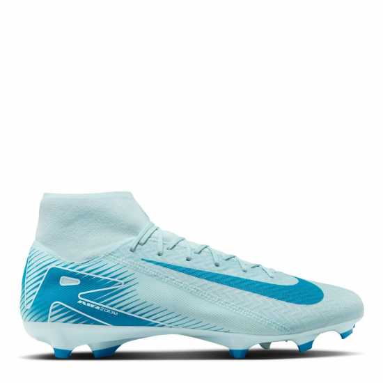 Nike Zoom Mercurial Superfly 10 Academy Adults Firm Ground Football Boots Синьо/Балтийско Мъжки футболни бутонки