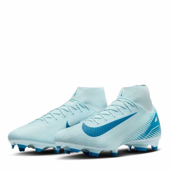 Nike Zoom Mercurial Superfly 10 Academy Adults Firm Ground Football Boots Синьо/Балтийско Мъжки футболни бутонки