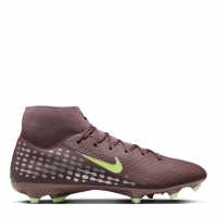 Nike Zoom Mercurial Superfly 10 Academy Adults Firm Ground Football Boots Plum/Silver 