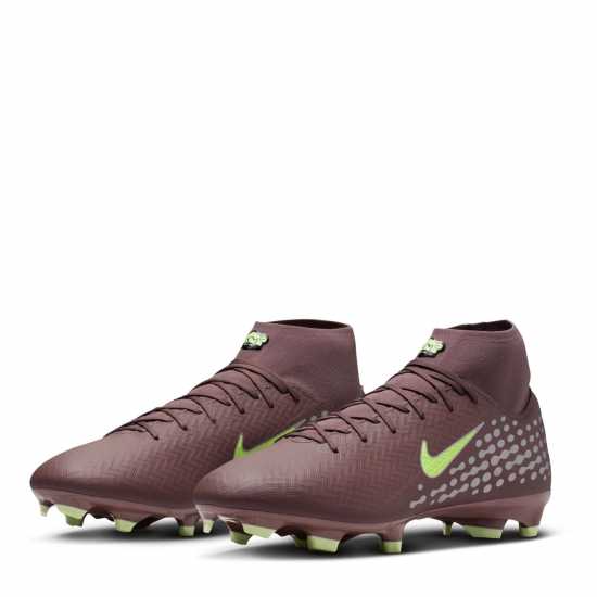 Nike Zoom Mercurial Superfly 10 Academy Adults Firm Ground Football Boots Plum/Silver 