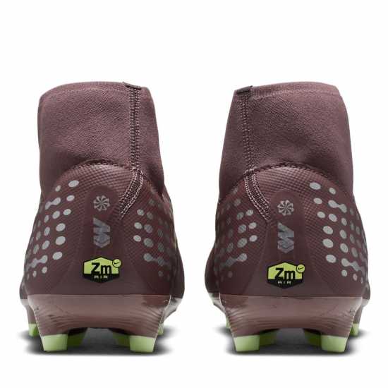 Nike Zoom Mercurial Superfly 10 Academy Adults Firm Ground Football Boots Plum/Silver 