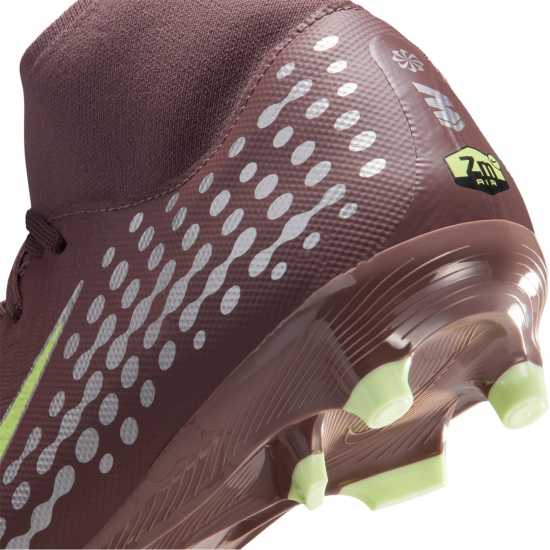 Nike Zoom Mercurial Superfly 10 Academy Adults Firm Ground Football Boots Plum/Silver 