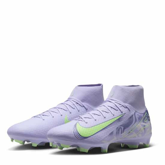 Nike Zoom Mercurial Superfly 10 Academy Adults Firm Ground Football Boots Лилаво/Волт Мъжки футболни бутонки