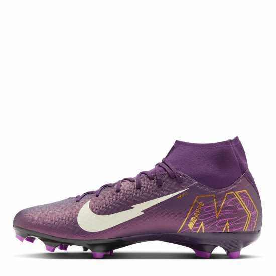 Nike Zoom Mercurial Superfly 10 Academy Adults Firm Ground Football Boots Лилаво/Кремаво Мъжки футболни бутонки