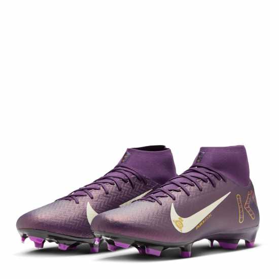 Nike Zoom Mercurial Superfly 10 Academy Adults Firm Ground Football Boots Лилаво/Кремаво Мъжки футболни бутонки