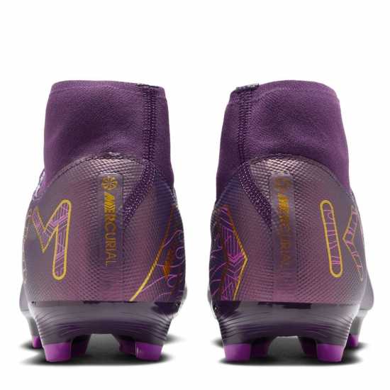 Nike Zoom Mercurial Superfly 10 Academy Adults Firm Ground Football Boots Лилаво/Кремаво Мъжки футболни бутонки