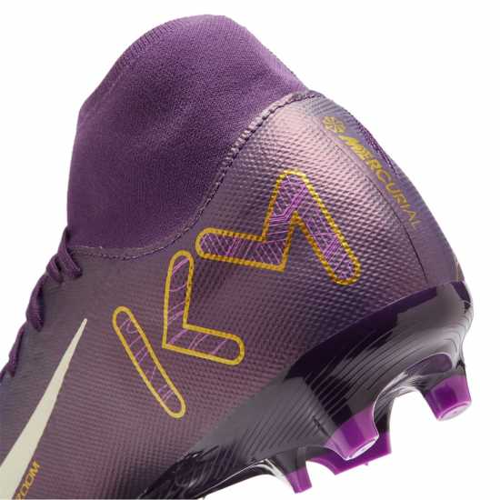 Nike Zoom Mercurial Superfly 10 Academy Adults Firm Ground Football Boots Лилаво/Кремаво Мъжки футболни бутонки