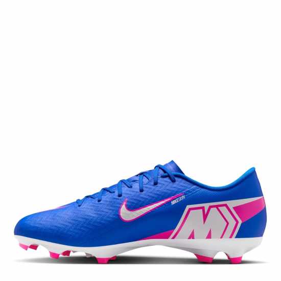Nike Zoom Mercurial Vapor 16 Academy Firm Ground Football Boots Blue/Wht/Pink 