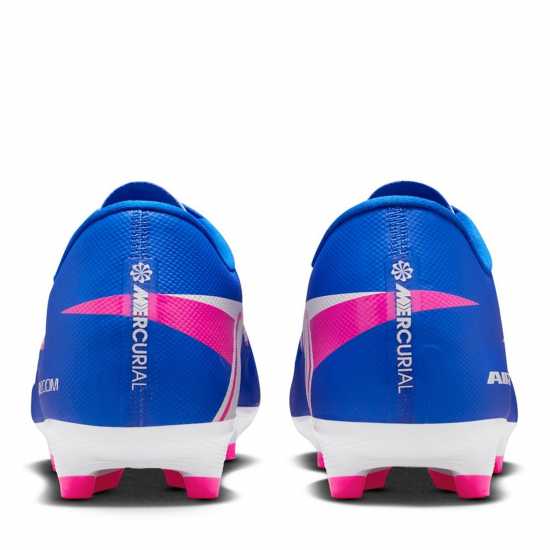 Nike Zoom Mercurial Vapor 16 Academy Firm Ground Football Boots Blue/Wht/Pink 