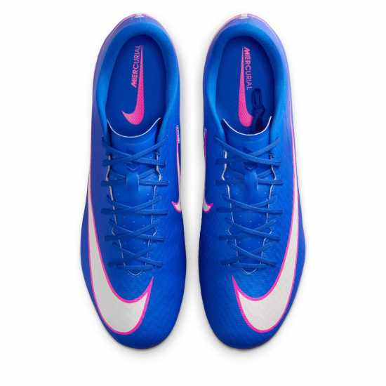Nike Zoom Mercurial Vapor 16 Academy Firm Ground Football Boots Blue/Wht/Pink 
