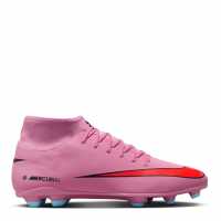 Мъжки футболни бутонки Nike Mercurial Superfly 10 Club Adults Firm Ground Football Boots Pink/Black Nike Mercurial Superfly 10 Club Adults Firm Ground Football Boots Pink/Black Мъжки футболни бутонки