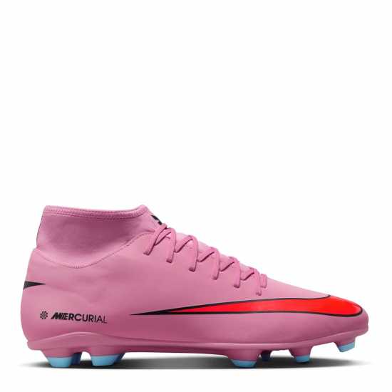 Мъжки футболни бутонки Nike Mercurial Superfly 10 Club Adults Firm Ground Football Boots Pink/Black Nike Mercurial Superfly 10 Club Adults Firm Ground Football Boots Pink/Black Мъжки футболни бутонки